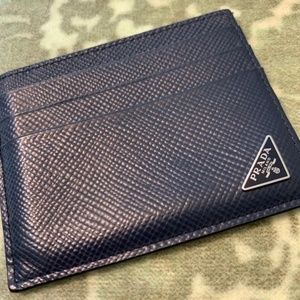 PRADA Wallet Dark Blue
